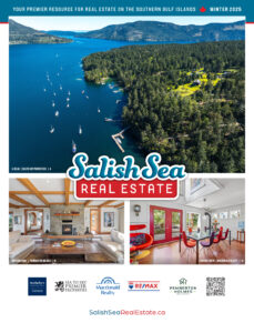 Picture of the front cover of the Salish Sea Real Estate magazine's Winter 2025 Issue